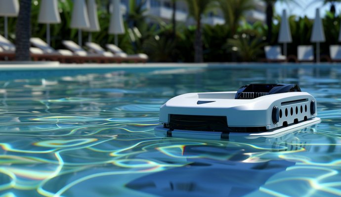 安全效率并存：泳池清洁机器人的无线充电进化