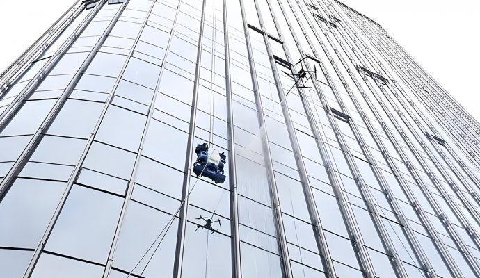 引领未来：鲁渝能源无线充电方案如何重塑高空清洁机器人市场新格局