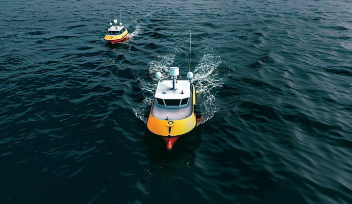 突破续航瓶颈：鲁渝能源无人船无线充电方案，开启水上作业“无人化闭环”